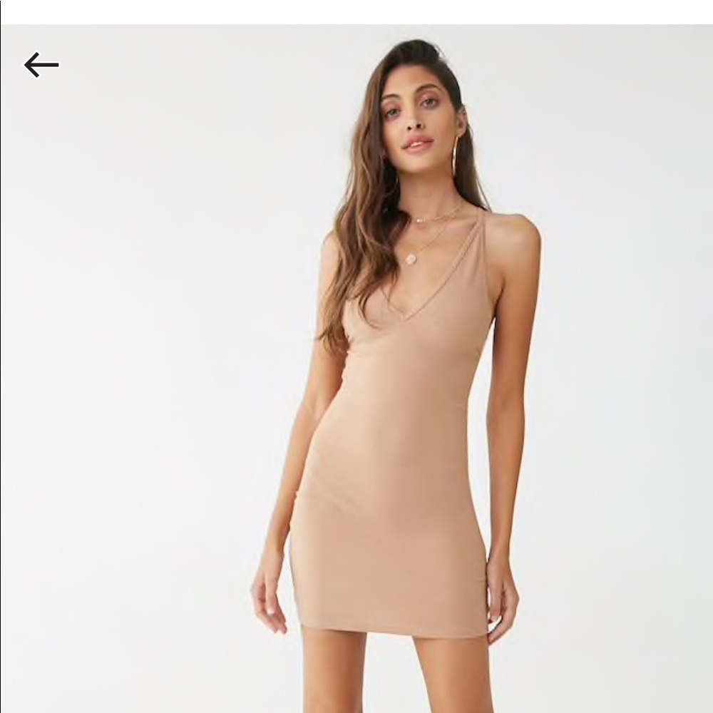 NWT ribbed mini dress
